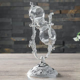 Classical Desktop Rotating Glass Hourglass Ornament - BGCOPPER