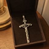 S925K Silver Jesus Christ Crucifix Pendant