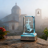 Prayer Crystal Ornament: A Gentle Bond Between Faith and Light & Shadow
