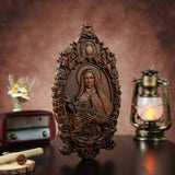 Santa Teresa Wall Decoration Woodcarving - BGCOPPER