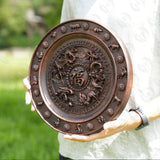 Chinese Zodiac “Fu” Disc Wooden Decoration Wall Hanging - BGCOPPER