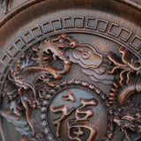 Chinese Zodiac “Fu” Disc Wooden Decoration Wall Hanging - BGCOPPER