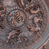 Chinese Zodiac “Fu” Disc Wooden Decoration Wall Hanging - BGCOPPER