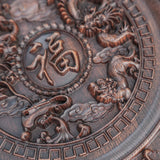 Chinese Zodiac “Fu” Disc Wooden Decoration Wall Hanging - BGCOPPER