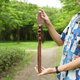 Jesus Crown of Thorns Irregular Cross Wooden Sculpture - BGCOPPER