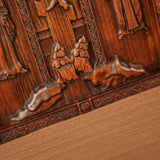 Bgcopper Christ Crucifix Wooden Carved Image - BGCOPPER
