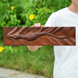 Crocodile Wall Mounted Wooden Wall Art - BGCOPPER