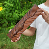 Crocodile Wall Mounted Wooden Wall Art - BGCOPPER