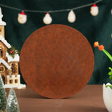 Best Christmas Gift - Santa Claus Round Wooden Wall Decoration - BGCOPPER