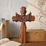 Angel Guardian Cross Wall Decoration - BGCOPPER