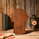 Archangel Michael Wooden Sculpture - BGCOPPER