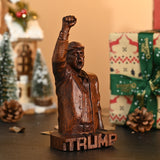 The brave man’s right hand, Trump wood sculpture, God’s vote - BGCOPPER