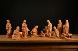 Jesus Manger Nativity Scene Wooden Statue Tabletop Ornament - Best Christmas Gifts - BGCOPPER