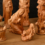 Jesus Manger Nativity Scene Wooden Statue Tabletop Ornament - Best Christmas Gifts - BGCOPPER