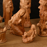 Jesus Manger Nativity Scene Wooden Statue Tabletop Ornament - Best Christmas Gifts - BGCOPPER