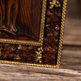 Sacred Heart of Jesus and Our Lady of Mercy Tabletop Decorative Artwork - BGCOPPER