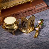 The Ark Of the Covenant Home Decoration Christian Decor Religious Gift(Gold plated copper) - BGCOPPER