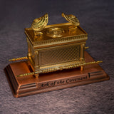 The Ark Of the Covenant Home Decoration Christian Decor Religious Gift(Gold plated copper) - BGCOPPER