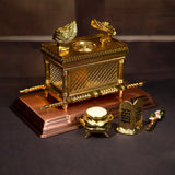 The Ark Of the Covenant Home Decoration Christian Decor Religious Gift(Gold plated copper) - BGCOPPER