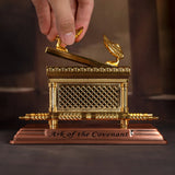 The Ark Of the Covenant Home Decoration Christian Decor Religious Gift(Gold plated copper) - BGCOPPER
