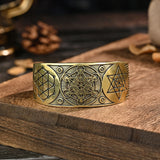 Archangel Metatron Life Angel Seal Adjustable Ring Solomon Kabbalah Amulet - BGCOPPER