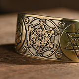 Metatron Adjustable Copper Bracelet - BGCOPPER