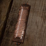 Mezuzah with Scroll for Door,Mezzuzahs for outside door, House warming Blessing Gift - BGCOPPER