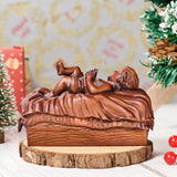 Infant Jesus Wood Carving | Let the Light of the Newborn Illuminate the Path of Redemption