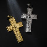 🎁Early Christmas Sale! Savior Jesus Cross Necklace - Bless you and your family - BGCOPPER