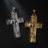 🎁Early Christmas Sale! Savior Jesus Cross Necklace - Bless you and your family - BGCOPPER