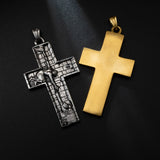 🎁Early Christmas Sale! Savior Jesus Cross Necklace - Bless you and your family - BGCOPPER