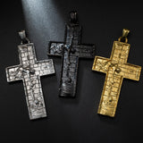 🎁Early Christmas Sale! Savior Jesus Cross Necklace - Bless you and your family - BGCOPPER