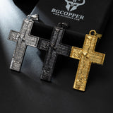🎁Early Christmas Sale! Savior Jesus Cross Necklace - Bless you and your family - BGCOPPER