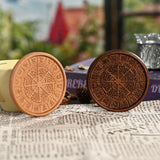 Bgcopper Wooden Tree of Life Celtic Cross Coasters - BGCOPPER