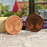 Bgcopper Wooden Tree of Life Celtic Cross Coasters - BGCOPPER