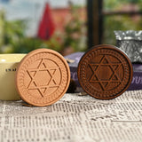 Bgcopper Wooden Tree of Life Celtic Cross Coasters - BGCOPPER