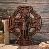 Orthodox Crucifixion Wood Sculpture - Remembering the Significance of Jesus' Crucifixion - BGCOPPER