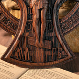 Orthodox Crucifixion Wood Sculpture - Remembering the Significance of Jesus' Crucifixion - BGCOPPER