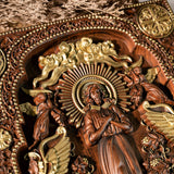 Wooden Sculpture of Jesus Ascending to Heaven - The Best Gift for the Disciples - BGCOPPER