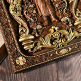 Wooden Sculpture of Jesus Ascending to Heaven - The Best Gift for the Disciples - BGCOPPER