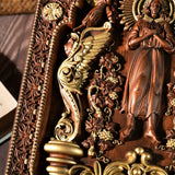 Wooden Sculpture of Jesus Ascending to Heaven - The Best Gift for the Disciples - BGCOPPER