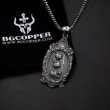 Holy Family Three Sacred Hearts Necklace - only available at Bgcopper - BGCOPPER