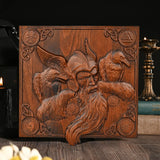 Odin and the Raven Wooden Wall Wall Decoration - BGCOPPER