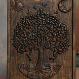 Tree of Life Wooden Urn Organizer for Human Ashes - BGCOPPER