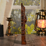 Greek Gaia Earth Goddess Wooden Tabletop Ornament - BGCOPPER