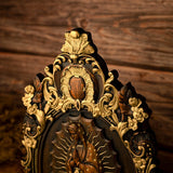 2023 New Religious gift with rich details of the wooden statue of Our Lady of Guadalupe - BGCOPPER