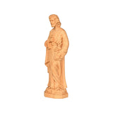 Joseph Beechwood Round Carved Tabletop Ornament - BGCOPPER