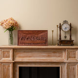 Bgcopper Last Supper Religious Carving Icons Gifts Wood Carving Religious Wood Wall Art - BGCOPPER