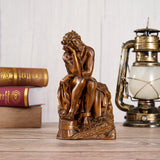 Boxwood "Crown of Thorns" Jesus Meditation Sculpture - Hand-carved Spiritual Art | A Concrete Reminder o - Christian gift presentation