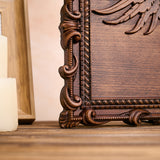 Hand-Carved Beech Wood Eagle Art: For the Bold & Spirited